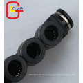 PK type Plastic 5 way pneumatic fitting connector